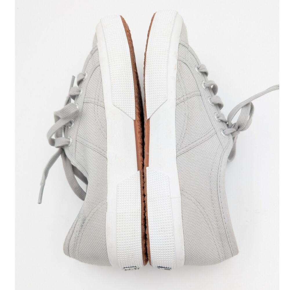 Superga Light Gray Canvas Sneakers - Picture 4 of 7